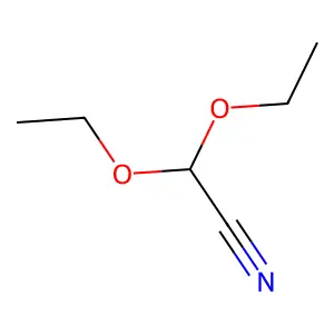 Acetonitrile, 2,2-diethoxy- structure