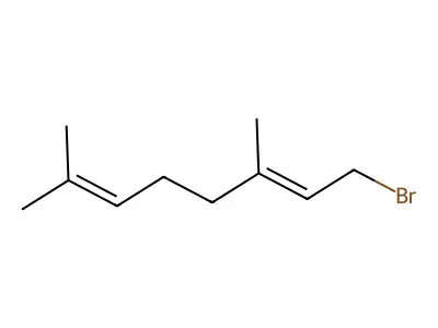 1-Bromo-3,7-dimethyl-octa-2,6-diene structure