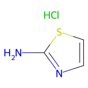 2-Aminothiazole hydrochloride structure
