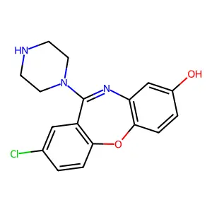 8-Hydroxyamoxapine structure