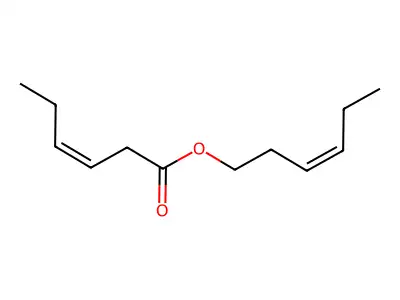 3-Hexenoic acid, (3Z)-3-hexenyl ester, (3Z)- structure