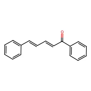 1,5-Diphenyl-2,4-pentadien-1-one structure