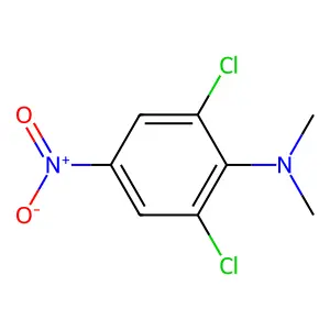 Aniline, 2,6-dichloro-N,N-dimethyl-4-nitro- structure
