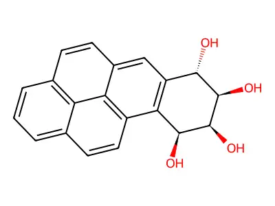 Benzo[a]pyrenetetrol I 2 structure