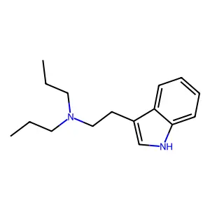 N,N-Dipropyltryptamine structure