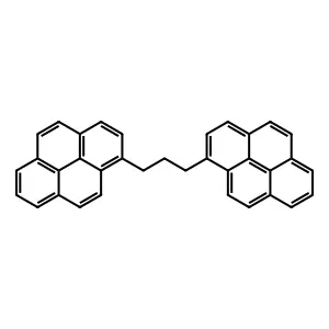 1,3-Di-(1-pyrenyl)propane structure