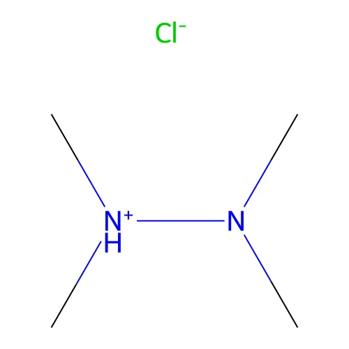 Tetramethylhydrazine hydrochloride structure