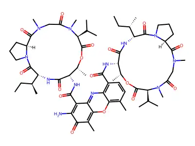 Actinomycin vii structure