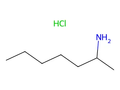 2-Methylhexylazanium chloride structure