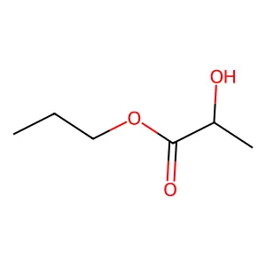 Propyl lactate, (+-)- structure