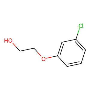 2-(3-Chlorophenoxy)ethanol structure
