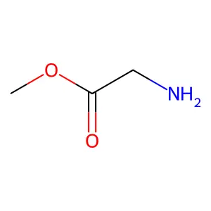 Glycine methyl ester structure