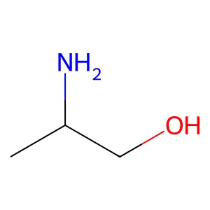 2-Aminopropanol structure