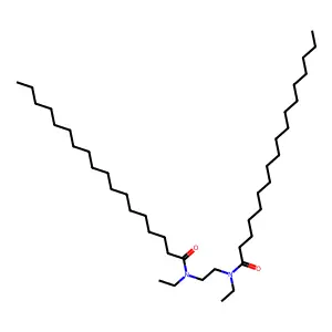 Octadecanamide, N,N'-1,2-ethanediylbis(N-ethyl- structure