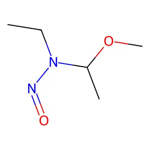 N-Ethyl-1-methoxy-N-nitrosoethanamine structure