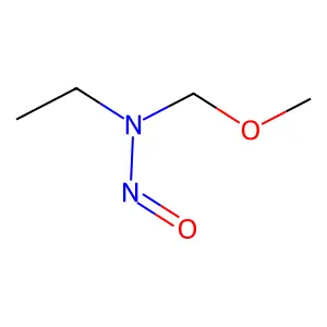 Ethylamine, N-(methoxymethyl)-N-nitroso- structure