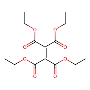Tetraethyl ethylenetetracarboxylate structure