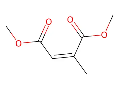 Citraconic acid dimethyl ester structure