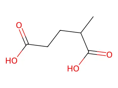 2-Methylglutaric Acid structure