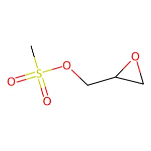 2,3-Epoxypropyl methanesulphonate structure