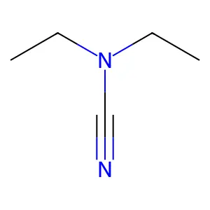 Diethylcyanamide structure