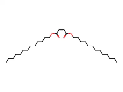 Ditridecyl but-2-enedioate structure
