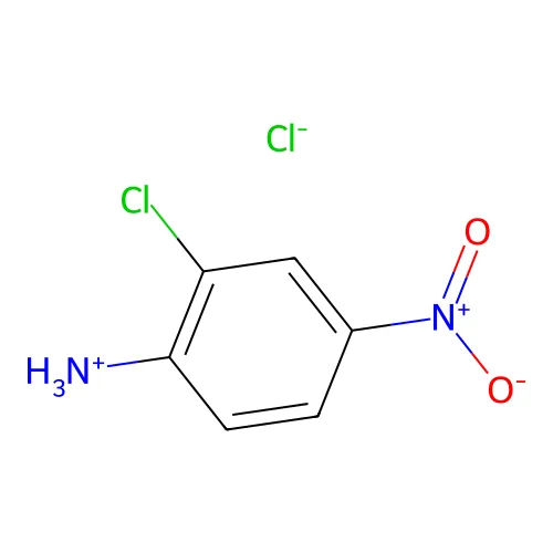 (2-Chloro-4-nitrophenyl)azanium chloride structure