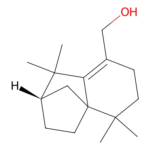 [(8S)-2,2,7,7-tetramethyl-5-tricyclo[6.2.1.01,6]undec-5-enyl]methanol structure