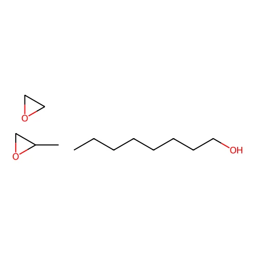 2-Methyloxirane;octan-1-ol;oxirane structure