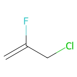3-Chloro-2-fluoro-1-propene structure