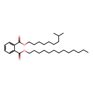 1,2-Benzenedicarboxylic acid, 1-isodecyl 2-tridecyl ester structure