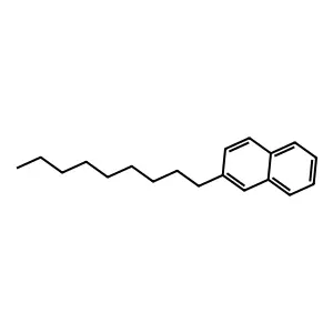 2-Nonylnaphthalene structure