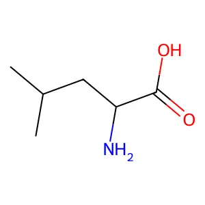 L-Leucine structure