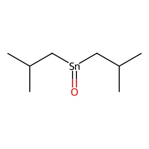 Bis(2-methylpropyl)oxostannane structure