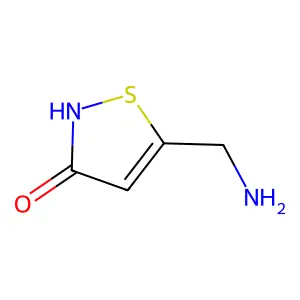 5-(Aminomethyl)-3(2H)-isothiazolone structure
