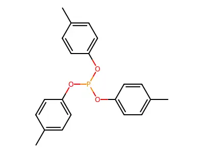Phosphorous acid, tris(methylphenyl) ester structure