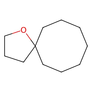 1-Oxaspiro(4.7)dodecane structure