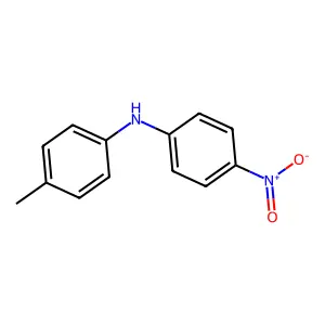 4-Methyl-N-(4-nitrophenyl)benzenamine structure