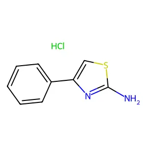 2-Amino-4-phenylthiazole monohydrochloride structure