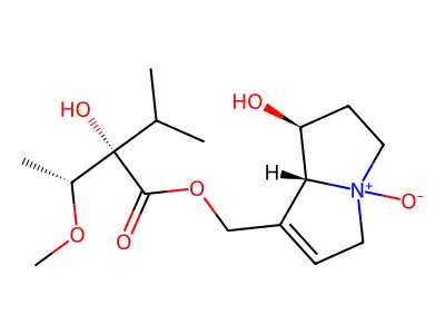 Heliotrine, 4-oxide structure