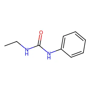 1-Ethyl-3-phenylurea structure