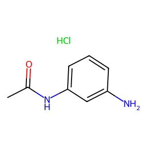 3-Acetamidoanilinium chloride structure