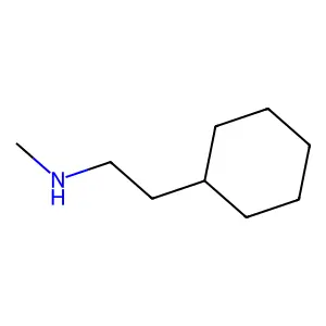 (2-Cyclohexylethyl)(methyl)amine structure
