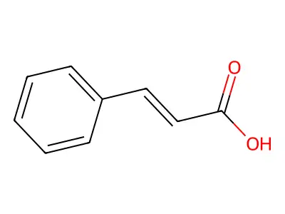2-Propenoic acid, 3-phenyl- structure