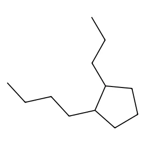 Cyclopentane, 1-butyl-2-propyl- structure