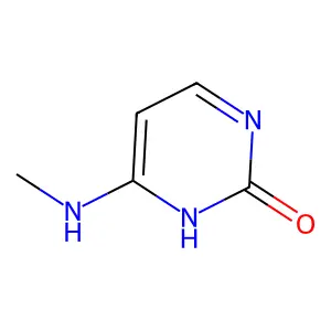 6-(Methylamino)-2(1H)-pyrimidinone structure