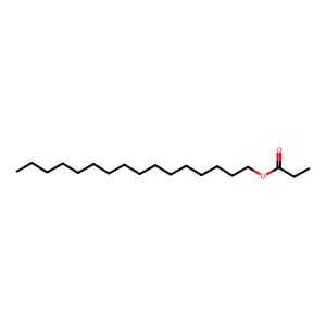 Hexadecyl propionate structure