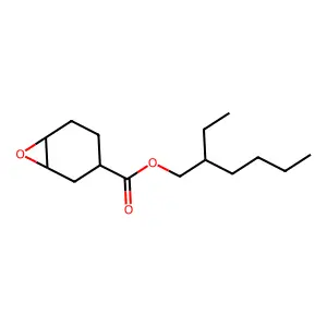 7-Oxabicyclo[4.1.0]heptane-3-carboxylic acid, 2-ethylhexyl ester structure