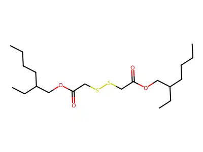 1-S,4-S-bis(2-ethylhexyl) butanebis(thioate) structure