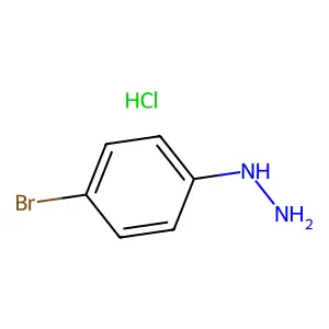 4-Bromophenylhydrazine hydrochloride structure